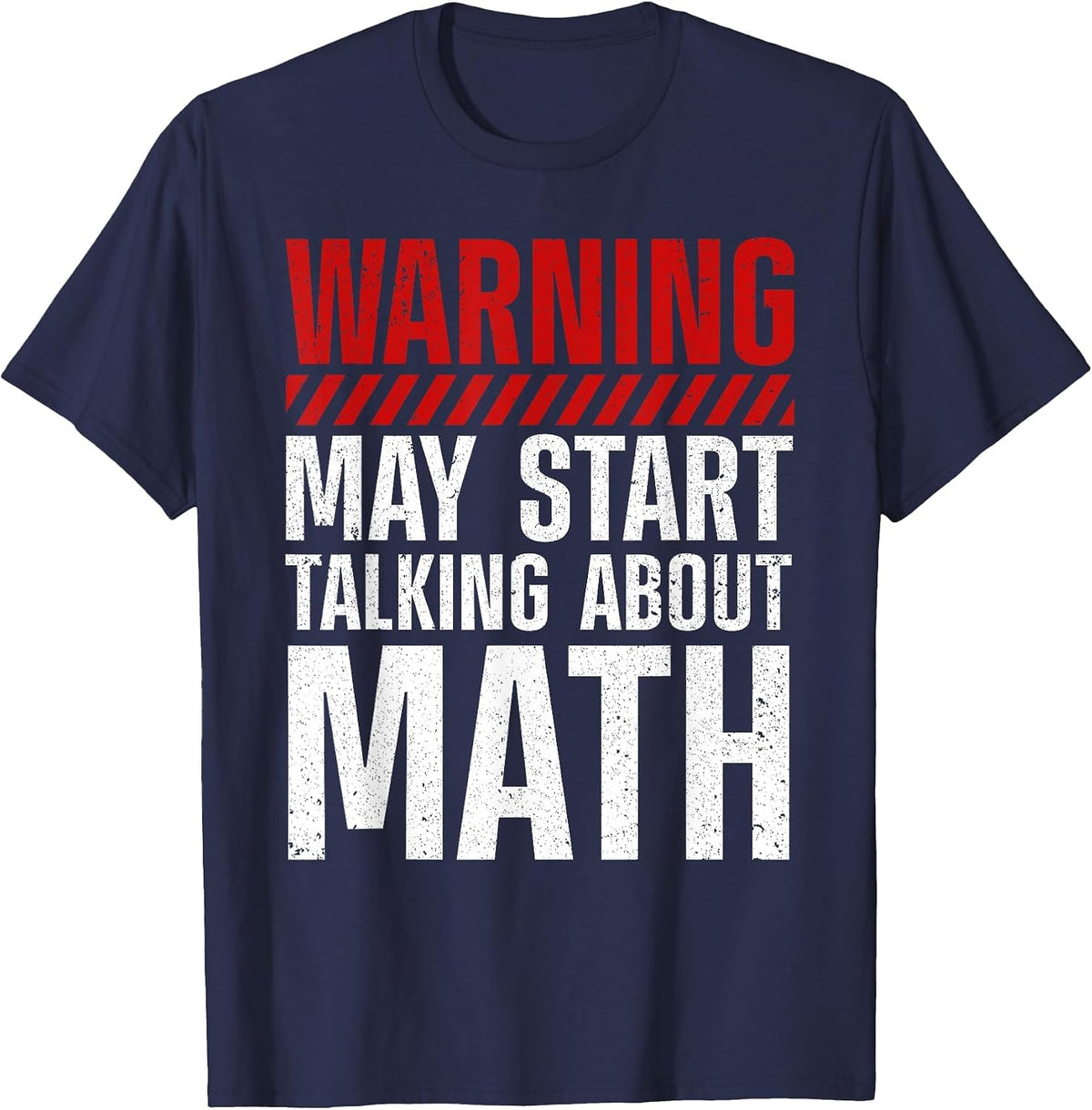 Mathematics for Men Women Best Math Teacher Algebra Lover T-Shirt - Navy Blue