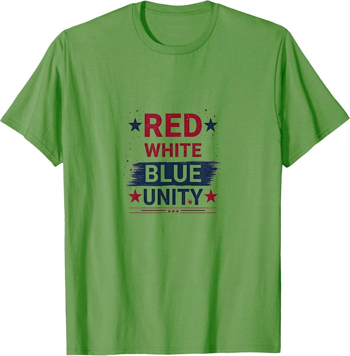 Red White Blue Unity Inauguration Day 2025 T-Shirt - Grass Green