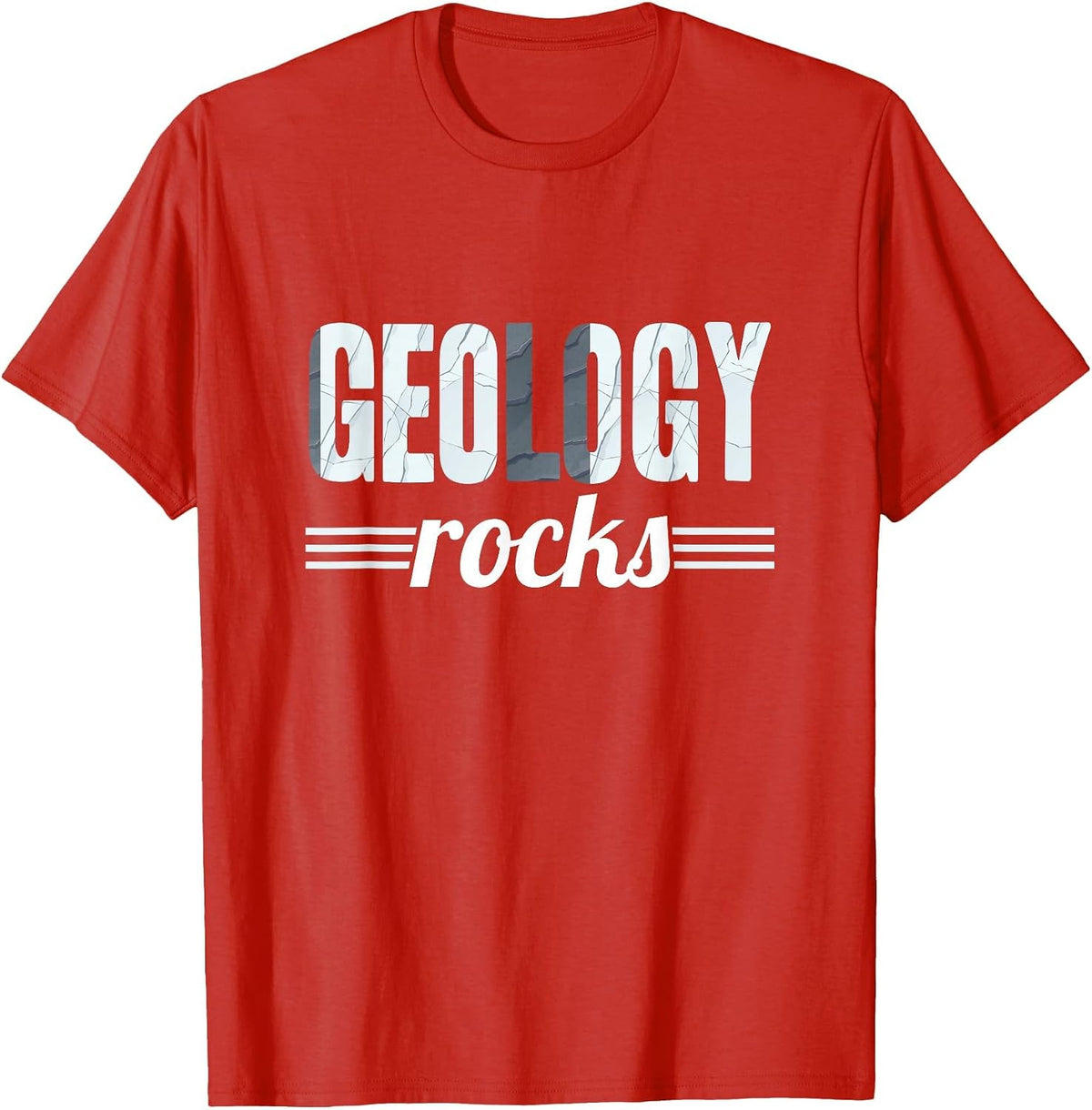 Geology Rocks Collecting Rocks Geology Rockhounding T-Shirt - Red