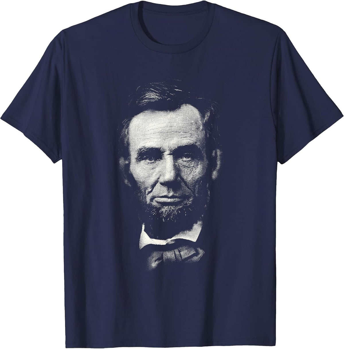 Abraham Lincoln History Teacher T-Shirt - Navy Blue