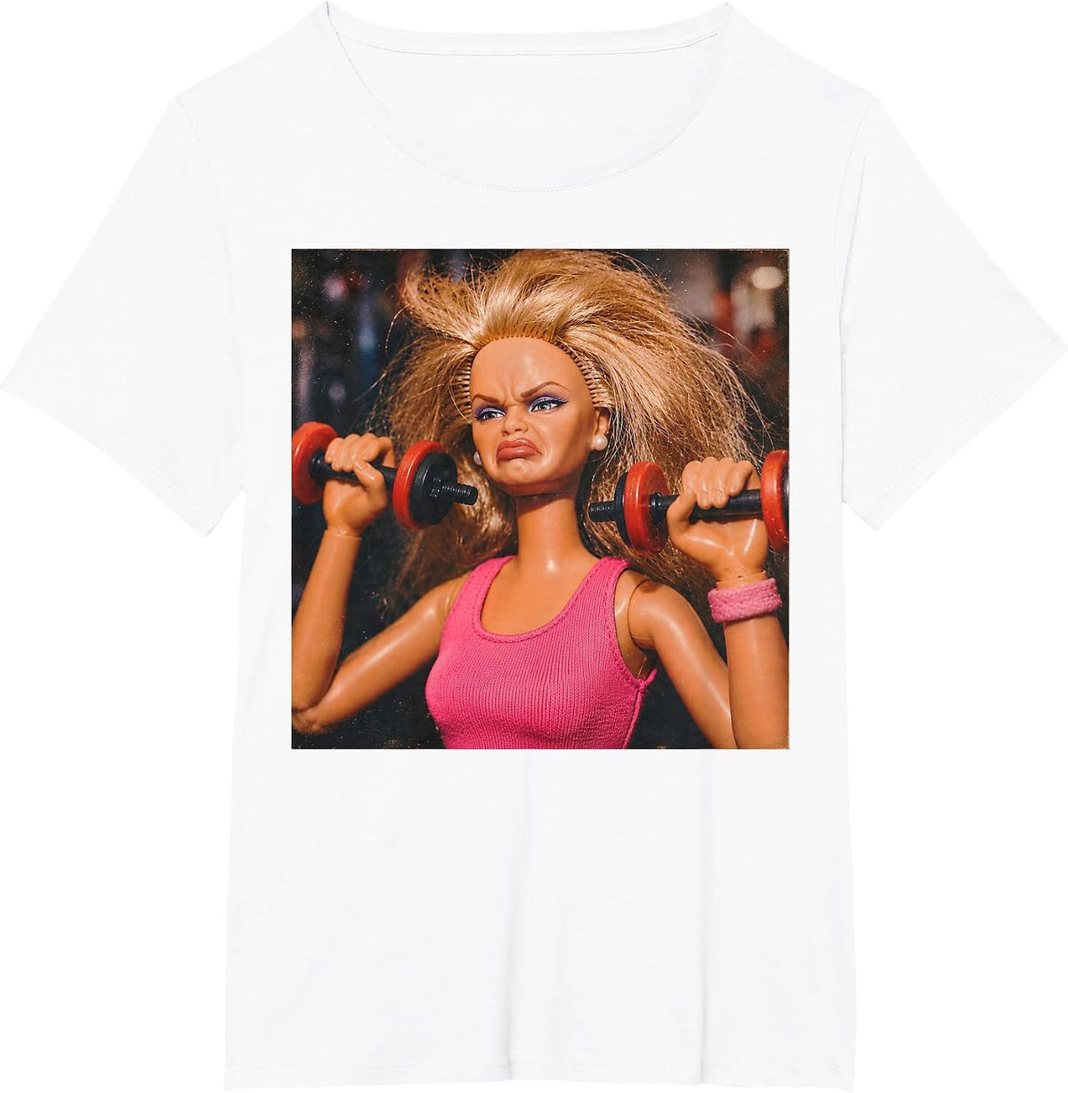 Funny Gym Shirt Women Disgusting Gym Girl Vintage Workout Meme Humor Fitness Tees T Shirts - White