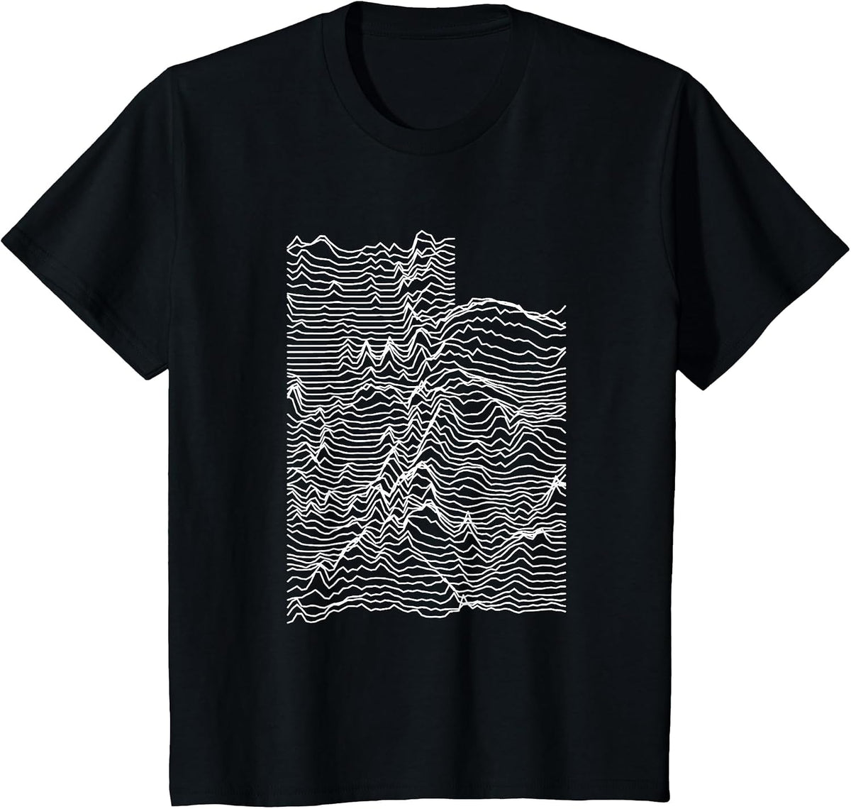 Utah - Unknown Elevations (Without Text) T-Shirt - Black