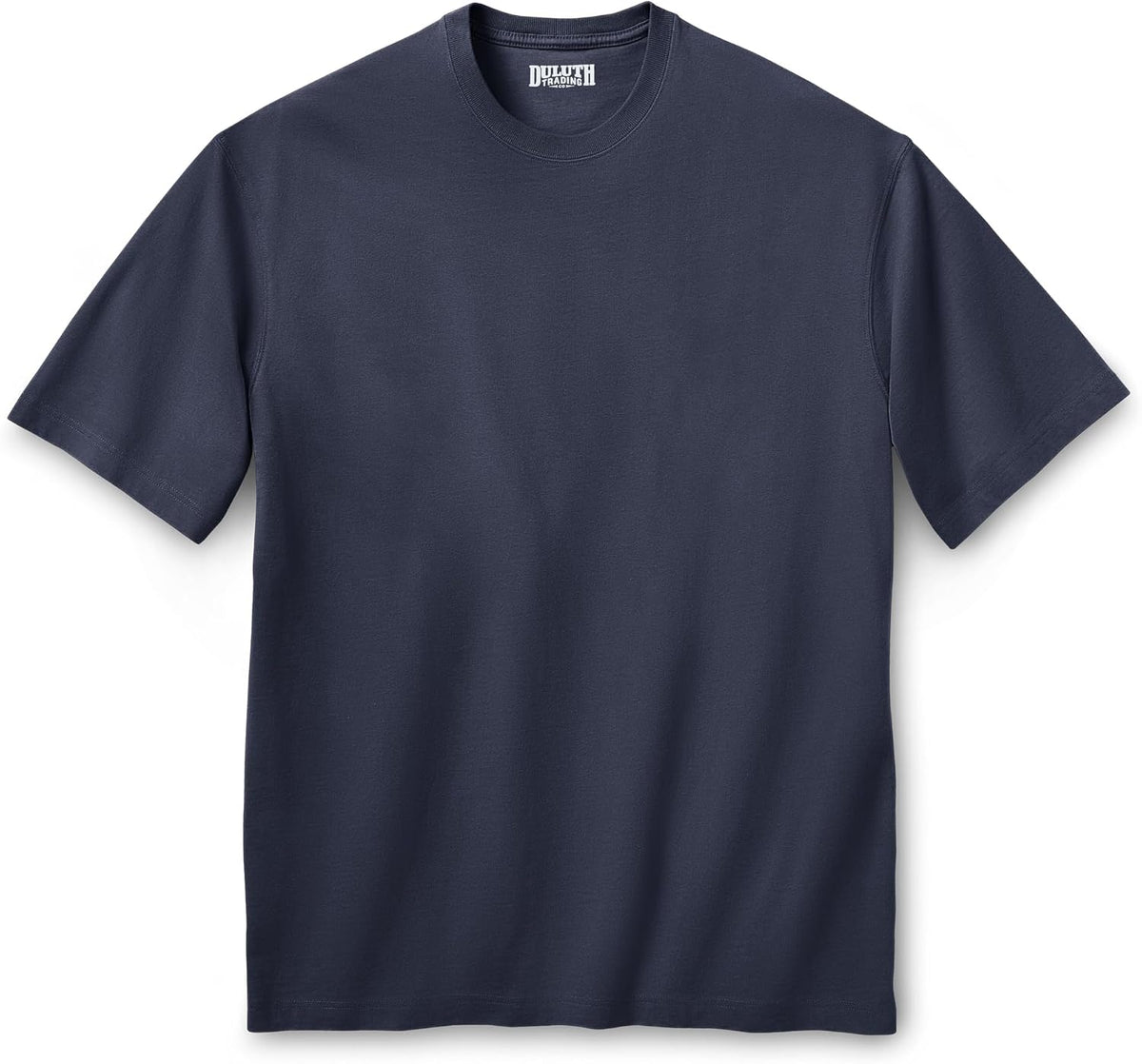 Duluth Trading Co Men's Longtail T Standard Fit Short Sleeve T-Shirt - Navy