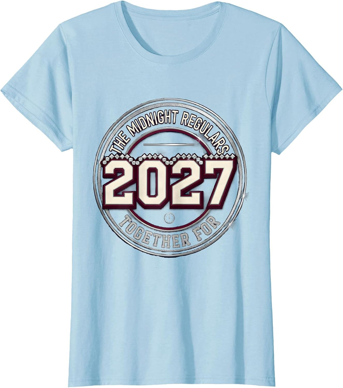 The Midnight Regulars, Together For 2027 Family Matching T-Shirt - Baby Blue