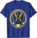 Dental Assistant Electrifying Dentist Drill Graphic T-Shirt - Royal Blue