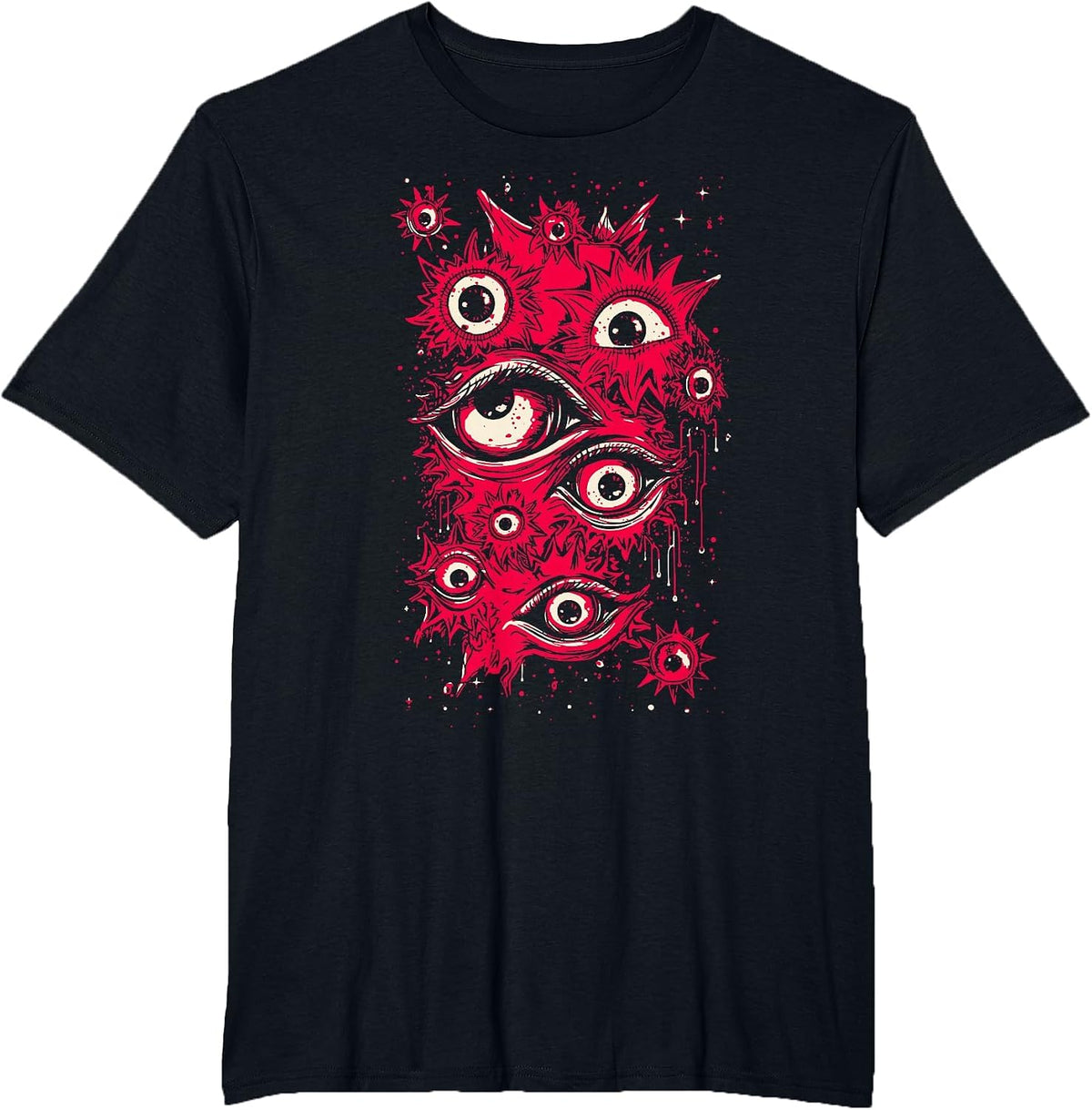 Harajuku Alt Clothing | Weirdcore Grunge Punk Emo Mall Goth T-Shirt - Black
