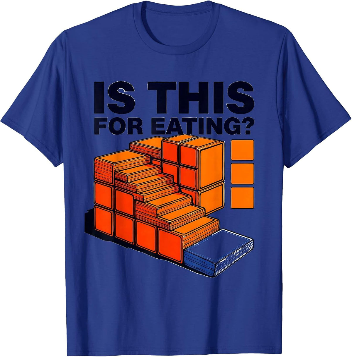 Is This For Eating Funny Periodic Table Science Teacher T-Shirt - Royal Blue