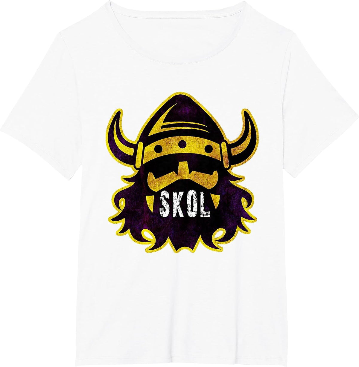 The Nordic Scandinavian Warrior & Norse Skol Vikings T-Shirt T-Shirt - White