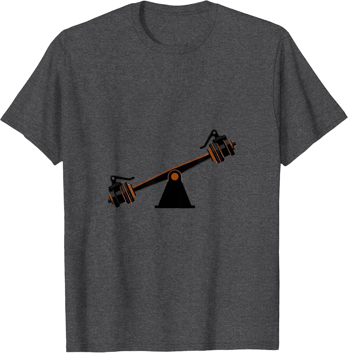Rocker Arm Engine Block Humor Mechanic Garage T-Shirt - Dark Heather Grey