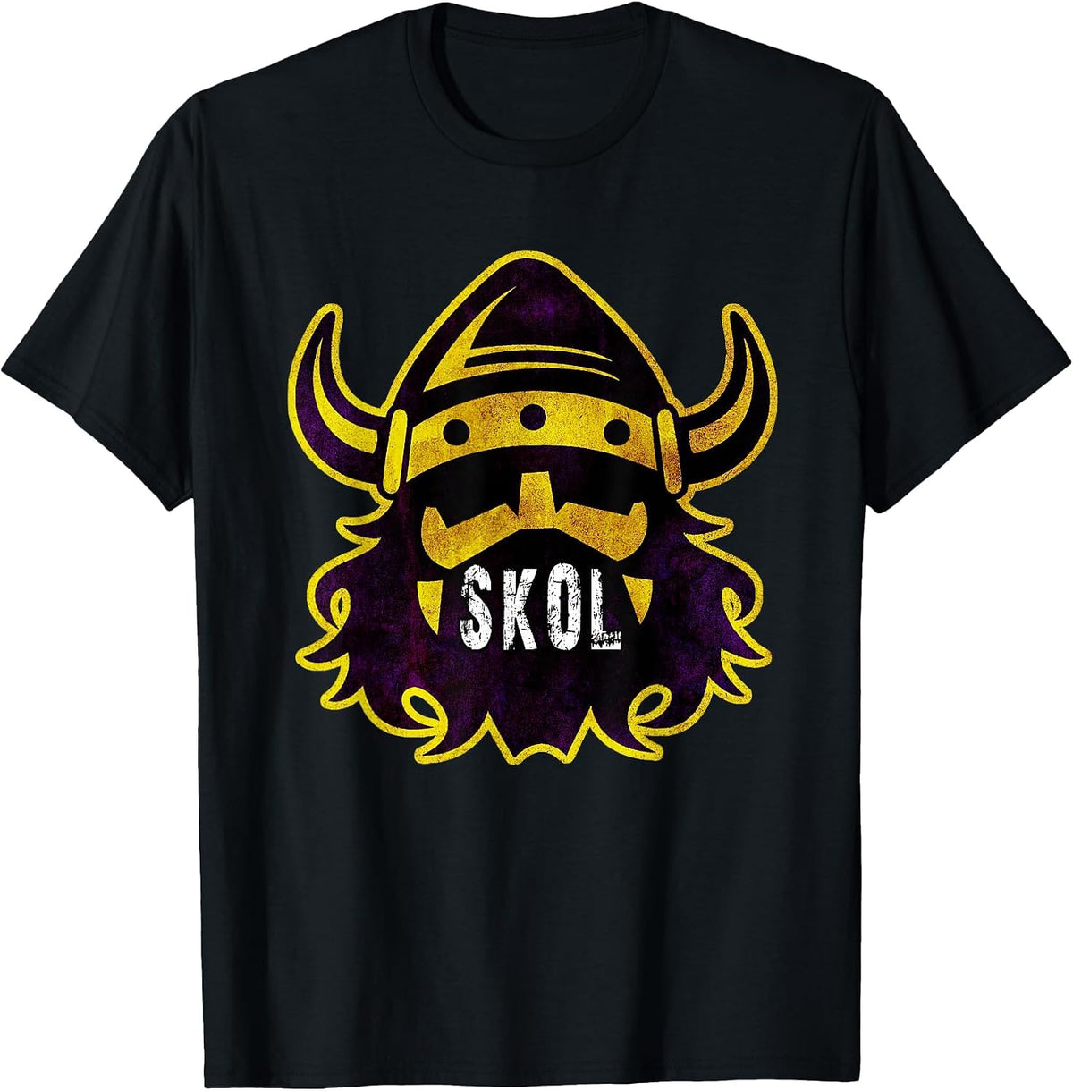 The Nordic Scandinavian Warrior & Norse Skol Vikings T-Shirt T-Shirt - Black
