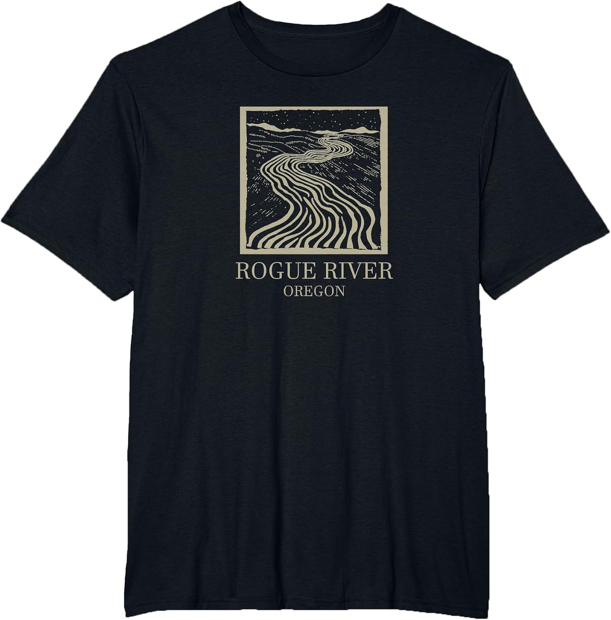 Rogue River T-Shirt - Black