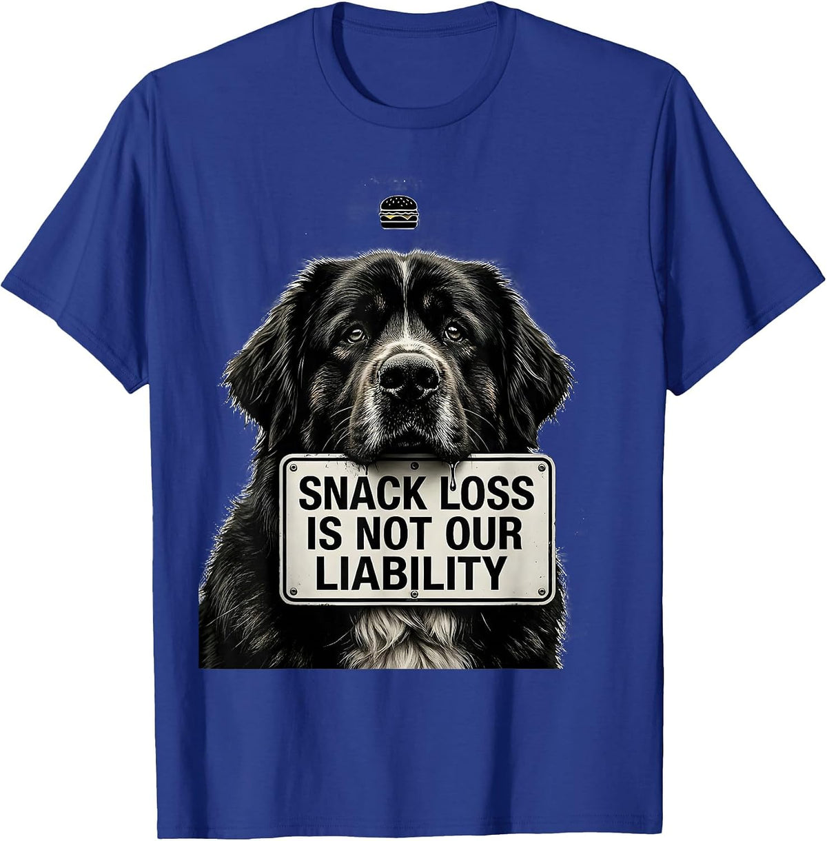 Snack Loss Is Not Our Liability Funny Great Pyrenees Dog Mom T-Shirt - Royal Blue