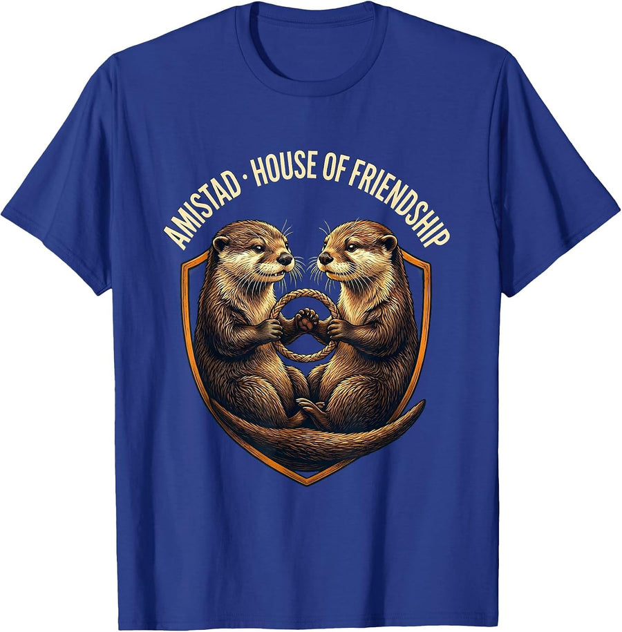 Amistad · House Of Friendship School Spirit Mascot Pride T-Shirt - Royal Blue