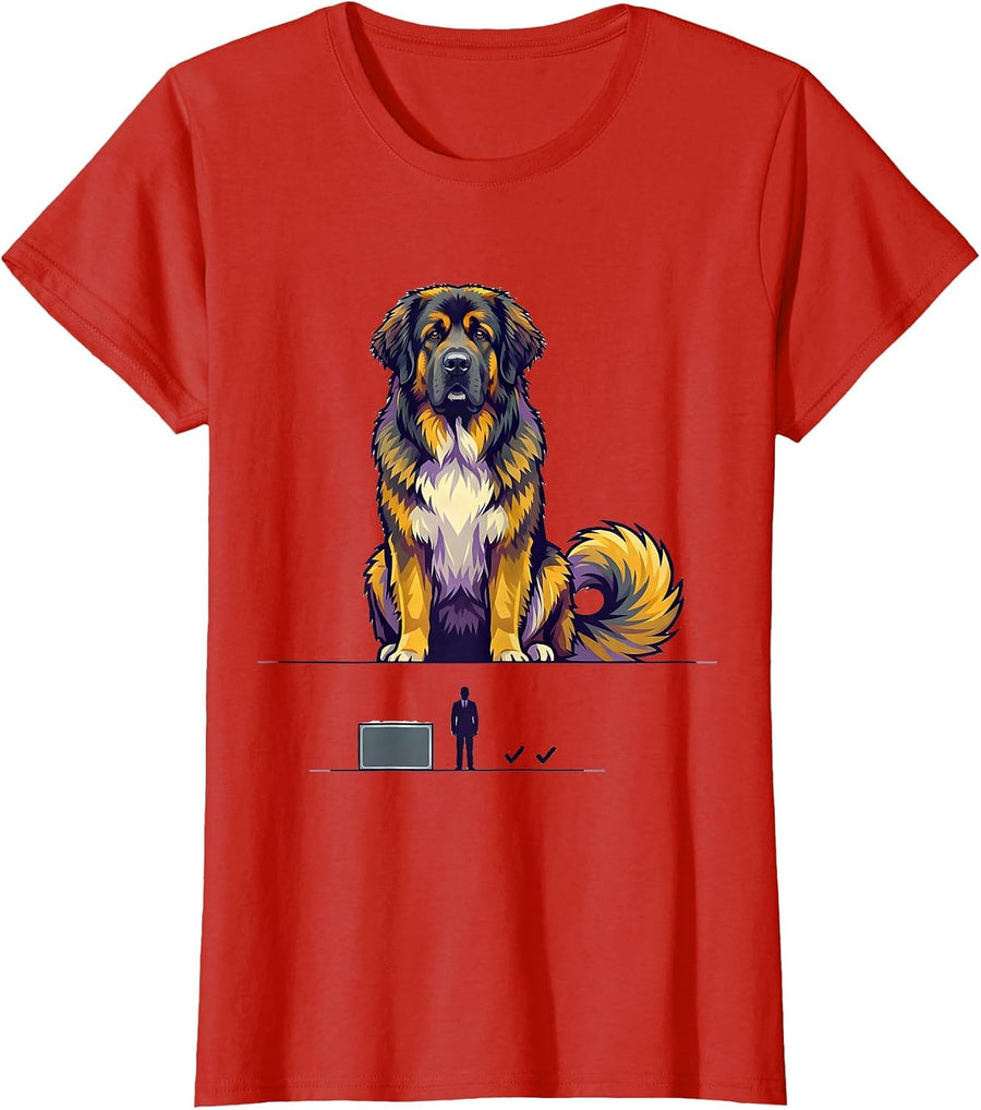 Women's Great Pyrenees Dog Owner Breed Pride Pet Humor T-Shirt - Red