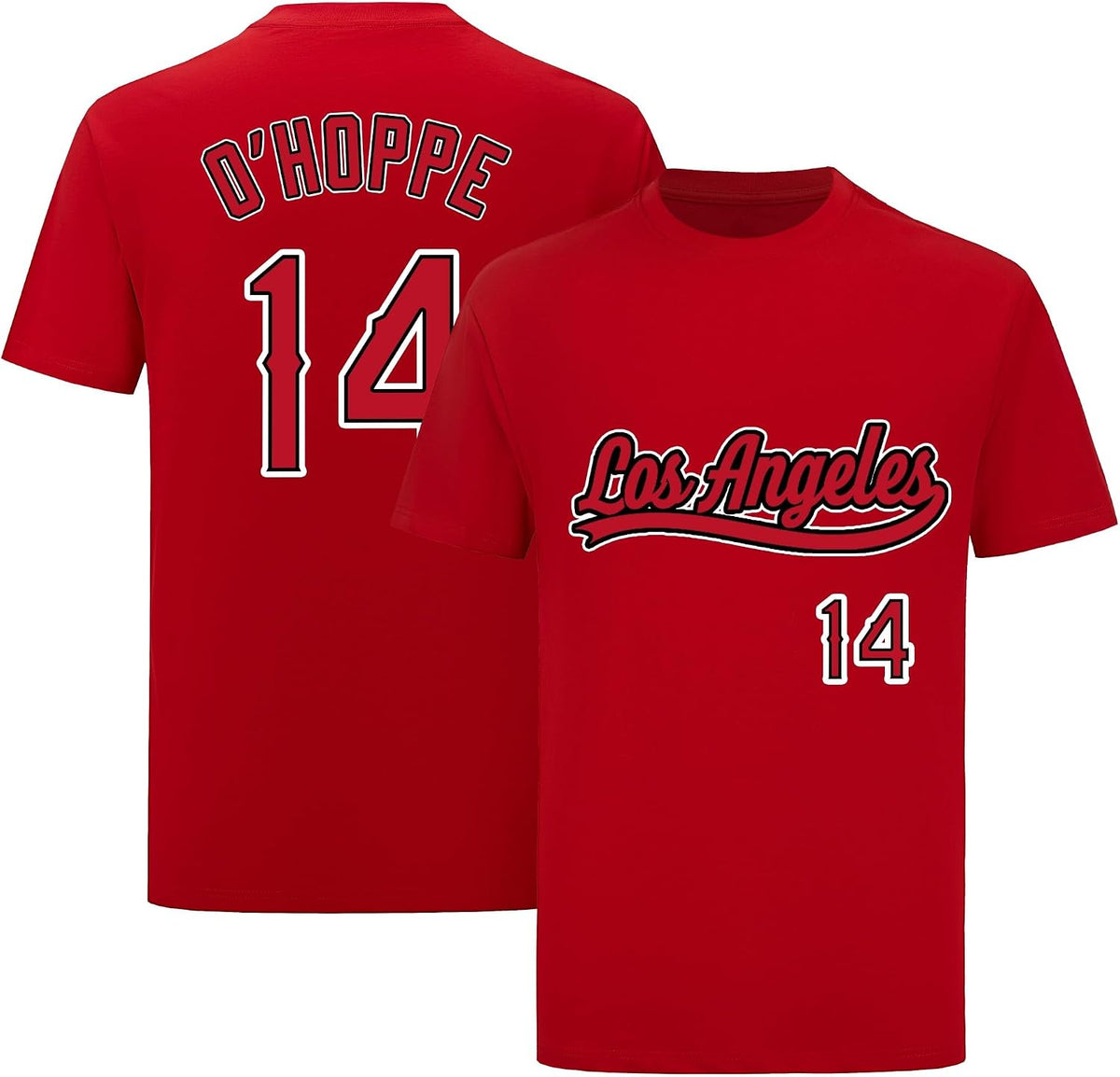 Mens/Womens/Kids Baseball T-Shirt No Brand/Logos 100% Cotton - Red-14