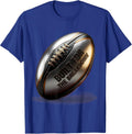 Built for the Breakdown Rugby Graphic Design T-Shirt - Royal Blue