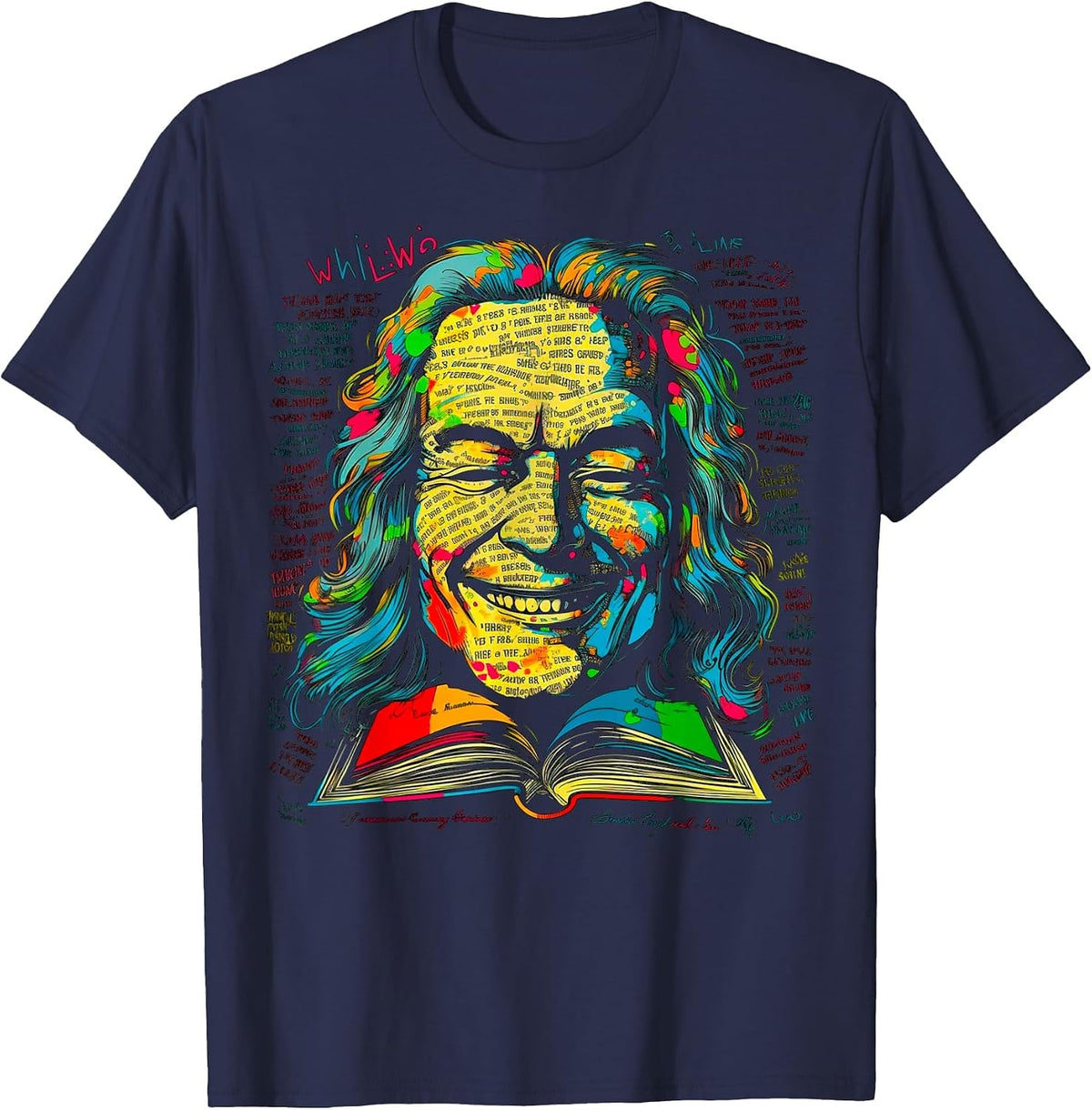 Philosophy Brand Voltaire T-Shirt - Navy Blue