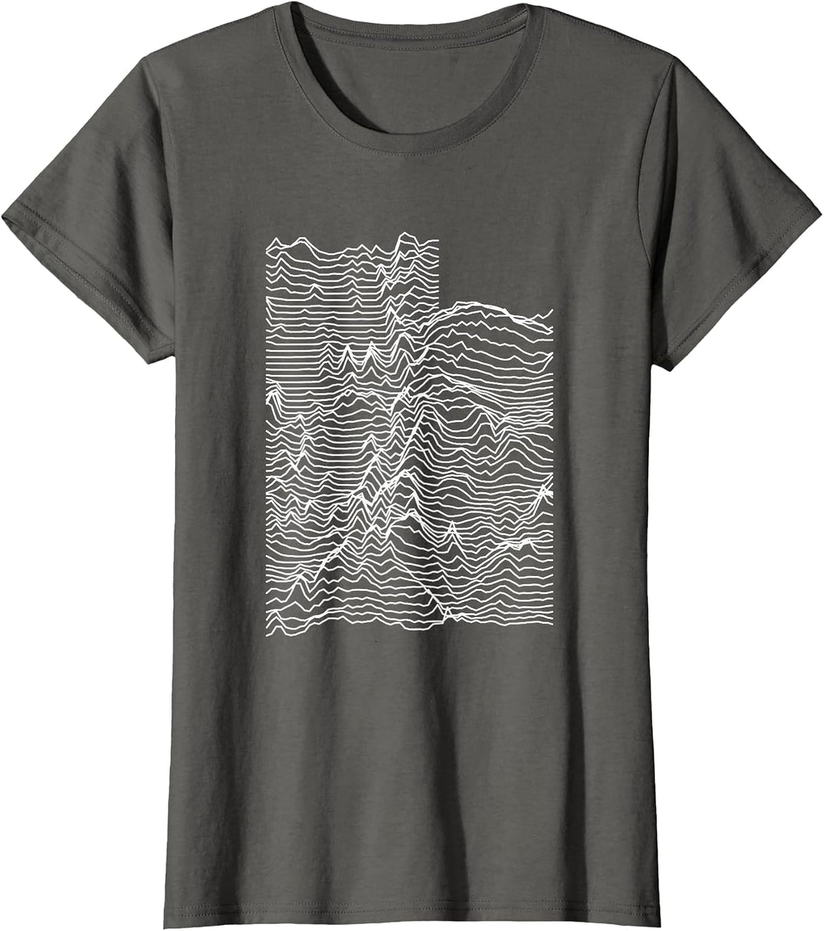 Utah - Unknown Elevations (Without Text) T-Shirt - Asphalt Grey