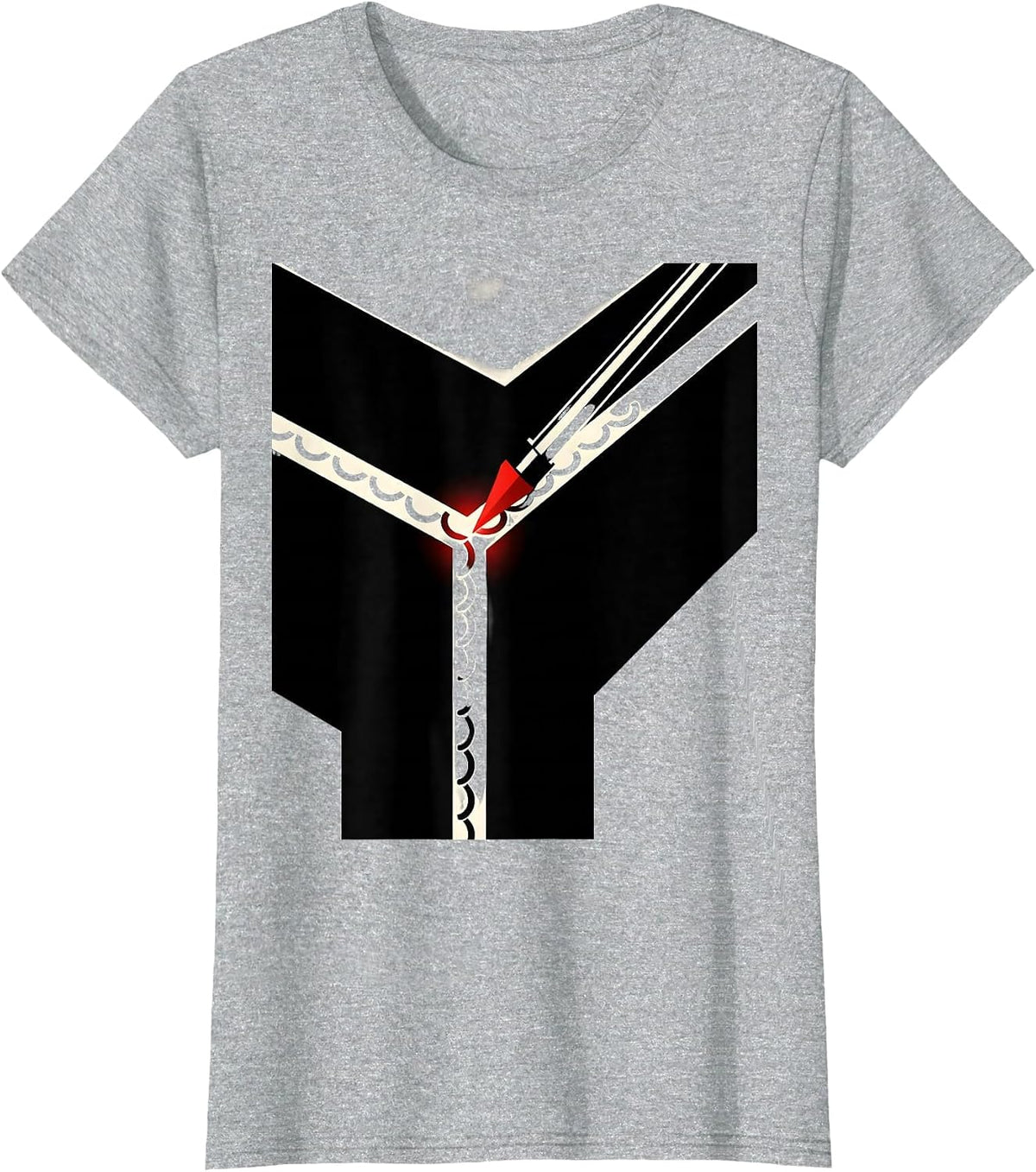 Women's Welder TIG Torch Cross-Section Funny Metal Worker Humor T-Shirt - Heather Grey