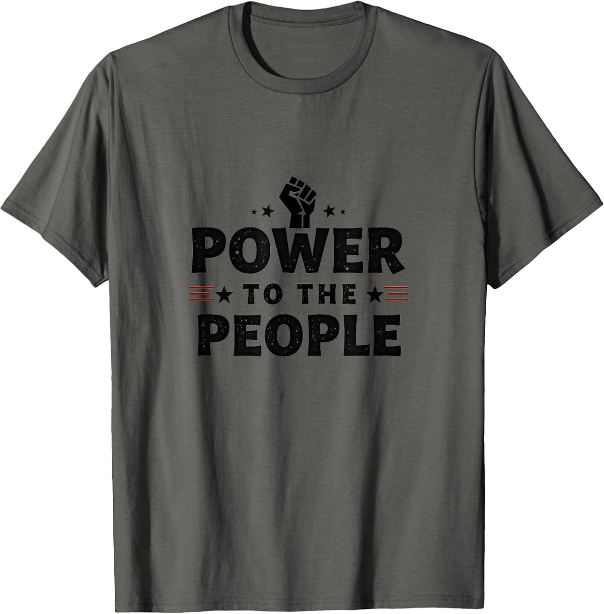 Power to The People Inauguration Day 2025 T-Shirt - Asphalt Grey