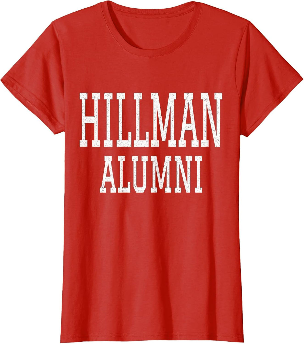 Hillman Alumni, Historical Black College and University T-Shirt - Red