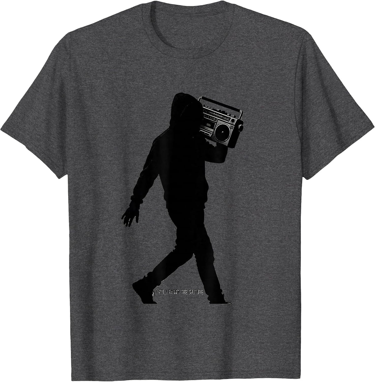 I Still Carry The Culture Urban Nostalgic Hip Hop Rap T-Shirt - Dark Heather Grey