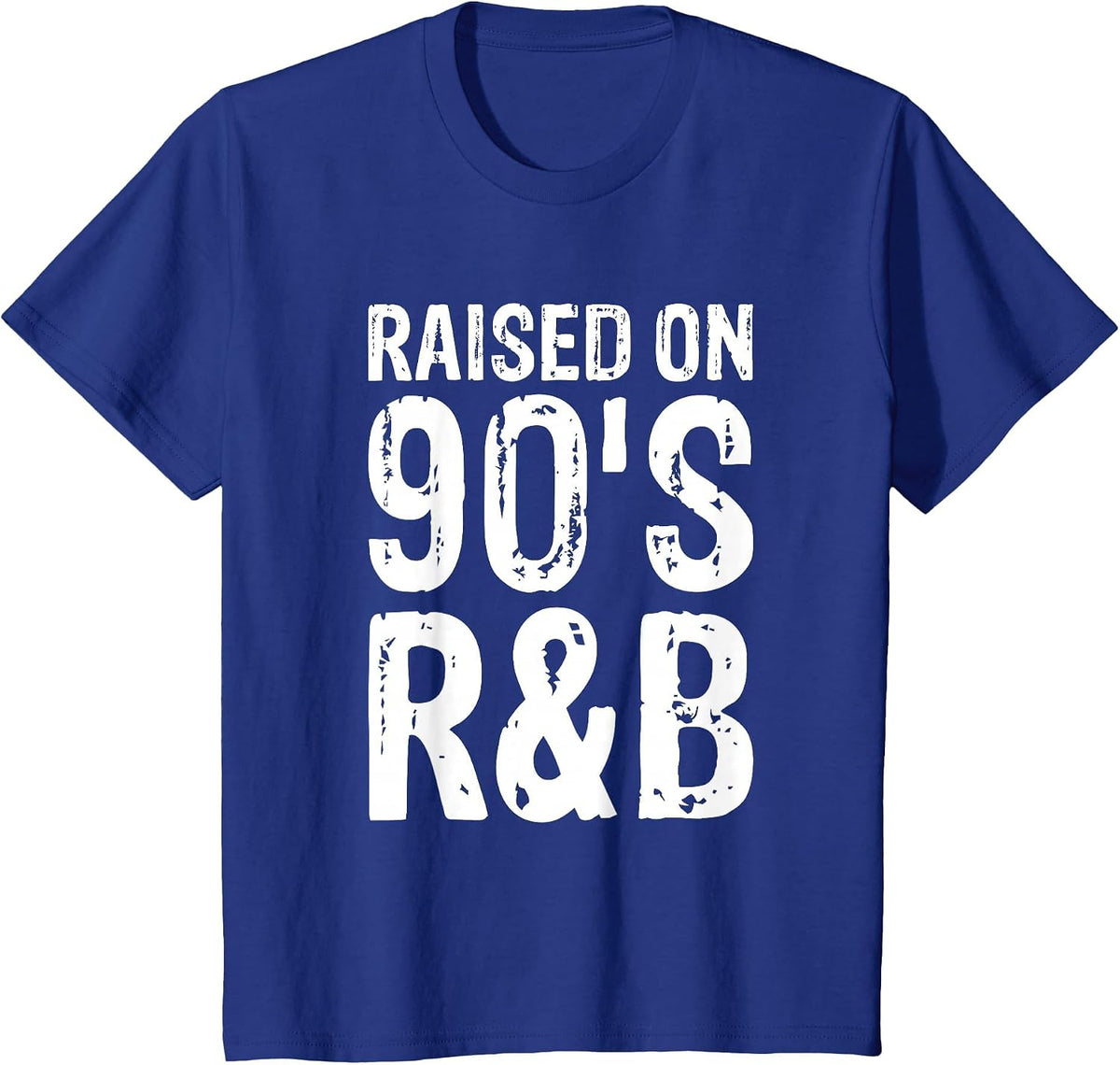 Raised On 90's R&b T-Shirt - Royal Blue