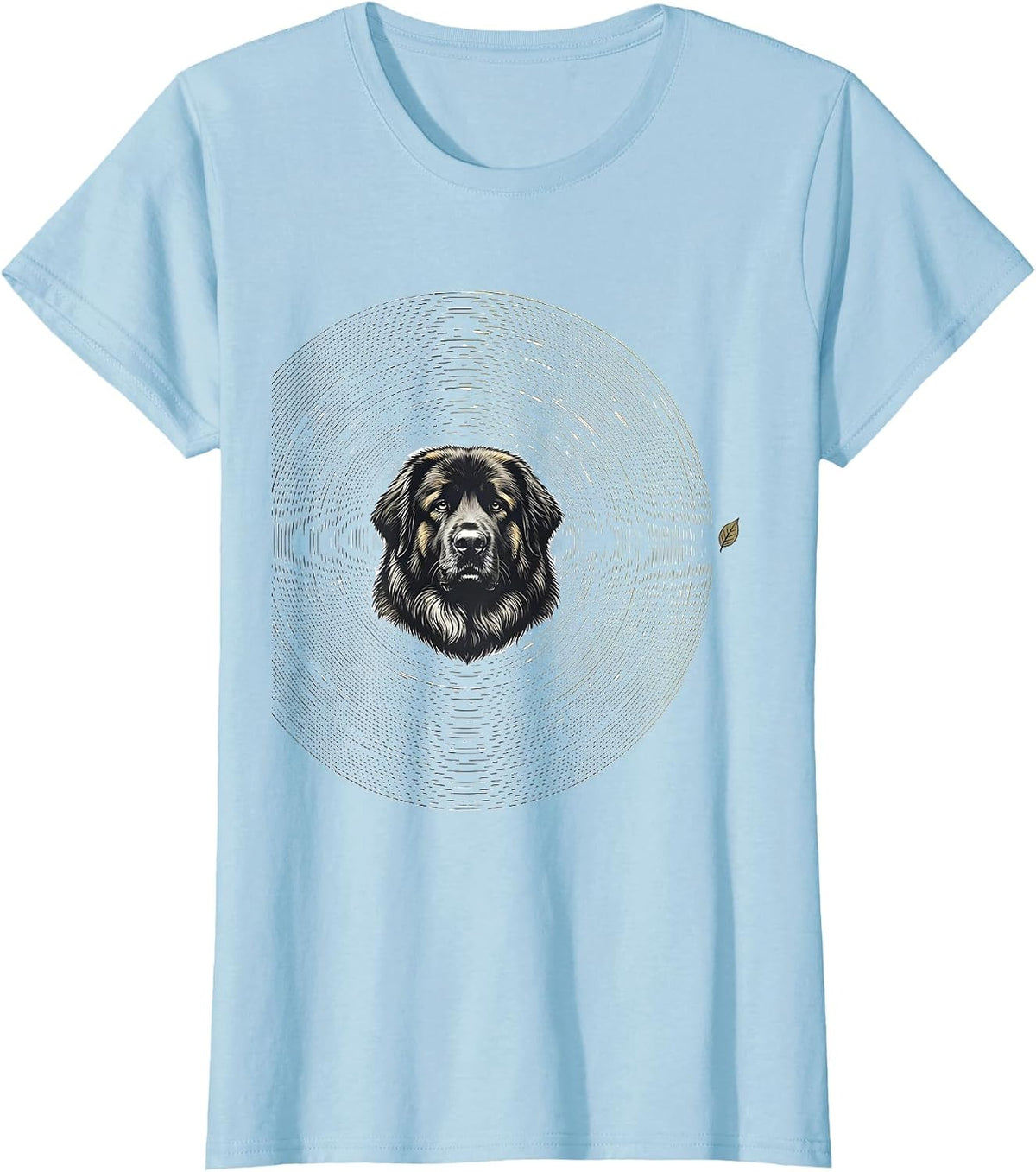 Women's Great Pyrenees Dog Owner Minimalist Pet Humor T-Shirt - Baby Blue