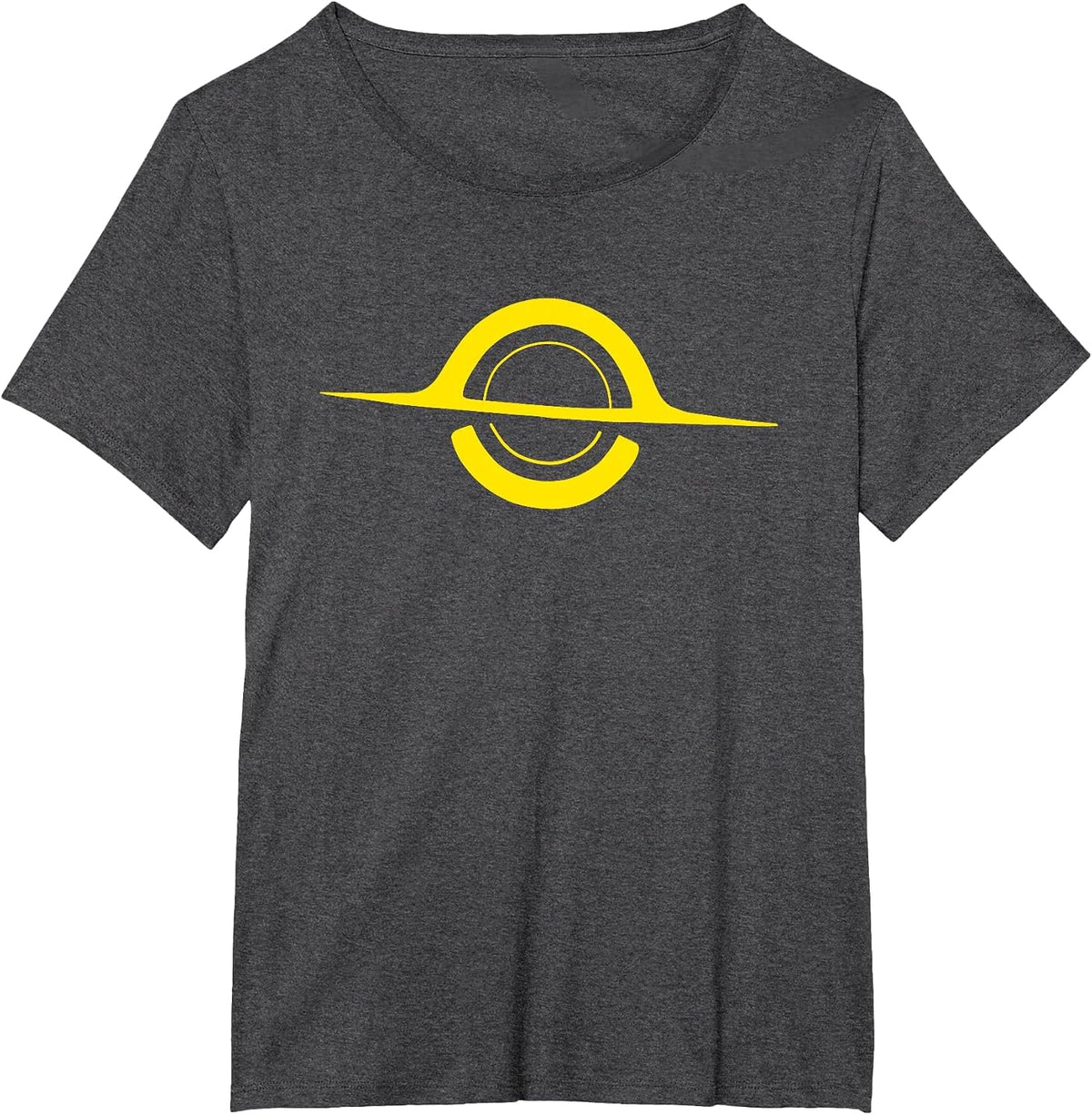Physics Black Hole T-Shirt - Dark Heather Grey