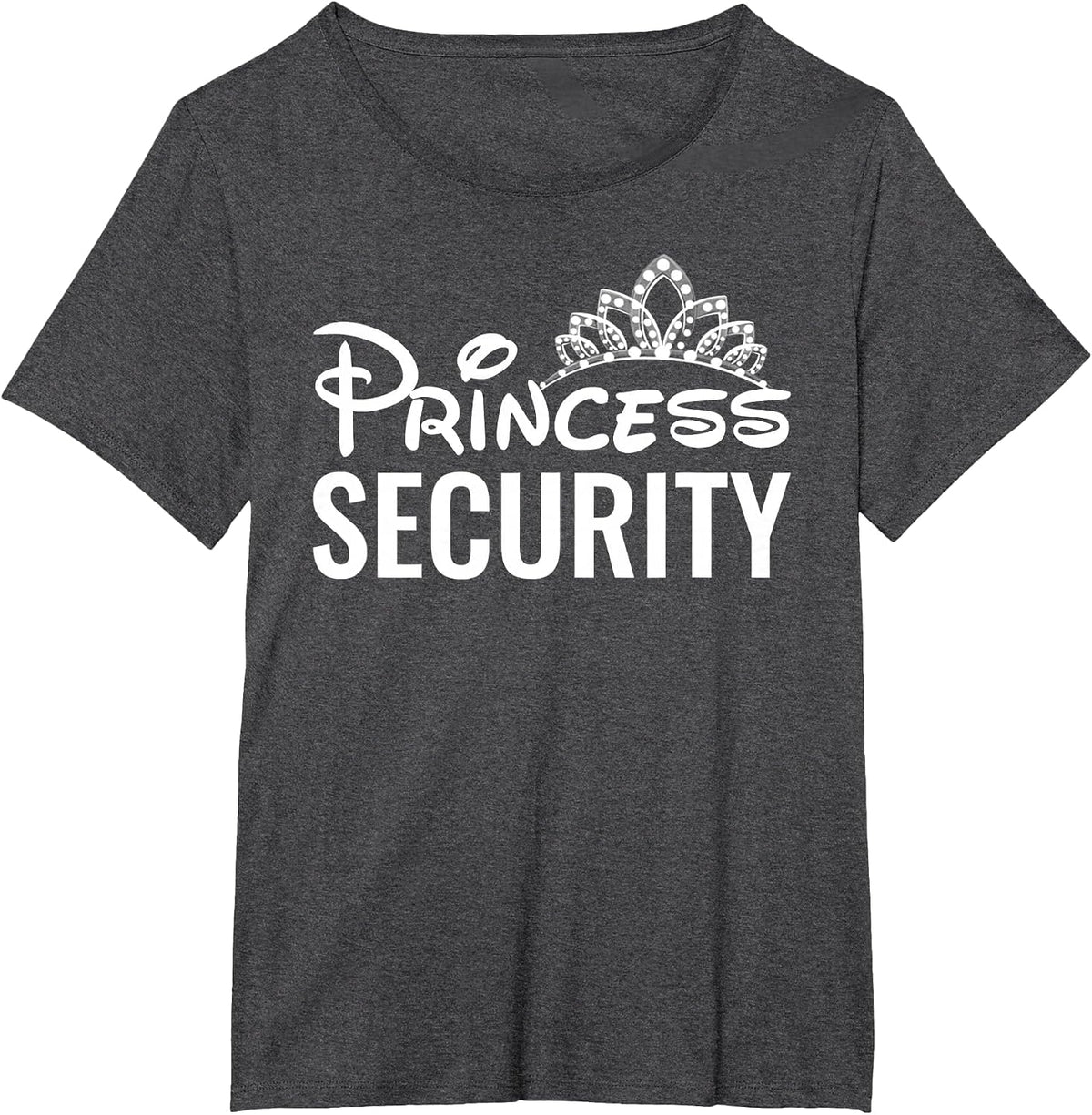 Halloween Princess Security T-Shirt - Dark Heather Grey
