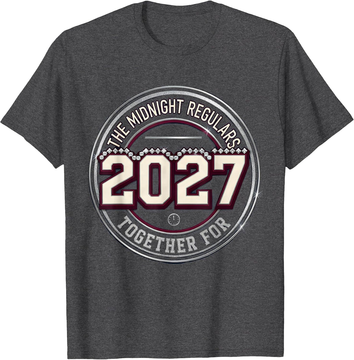 The Midnight Regulars, Together For 2027 Family Matching T-Shirt - Dark Heather Grey