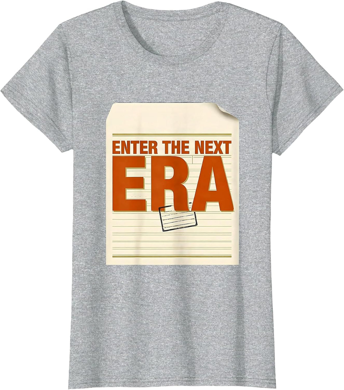Women's Enter The Next Era Funny History Teacher Social Studies T-Shirt - Heather Grey