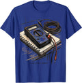 I Live With A Sparky Funny Machinist Electrician Trade Humor T-Shirt - Royal Blue
