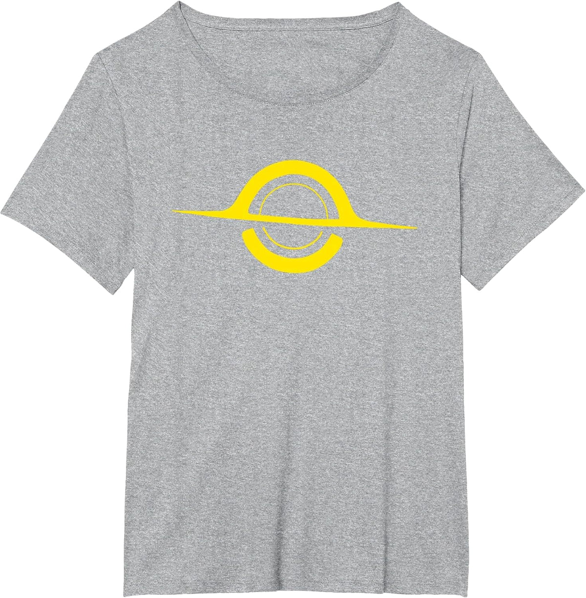 Physics Black Hole T-Shirt - Heather Grey