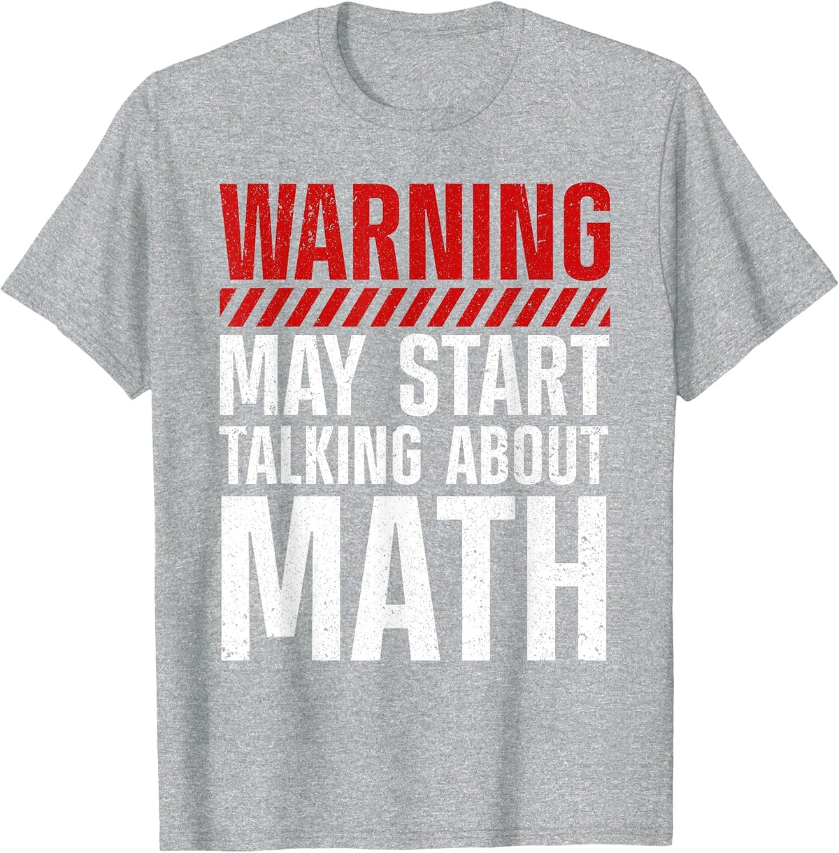 Mathematics for Men Women Best Math Teacher Algebra Lover T-Shirt - Heather Grey