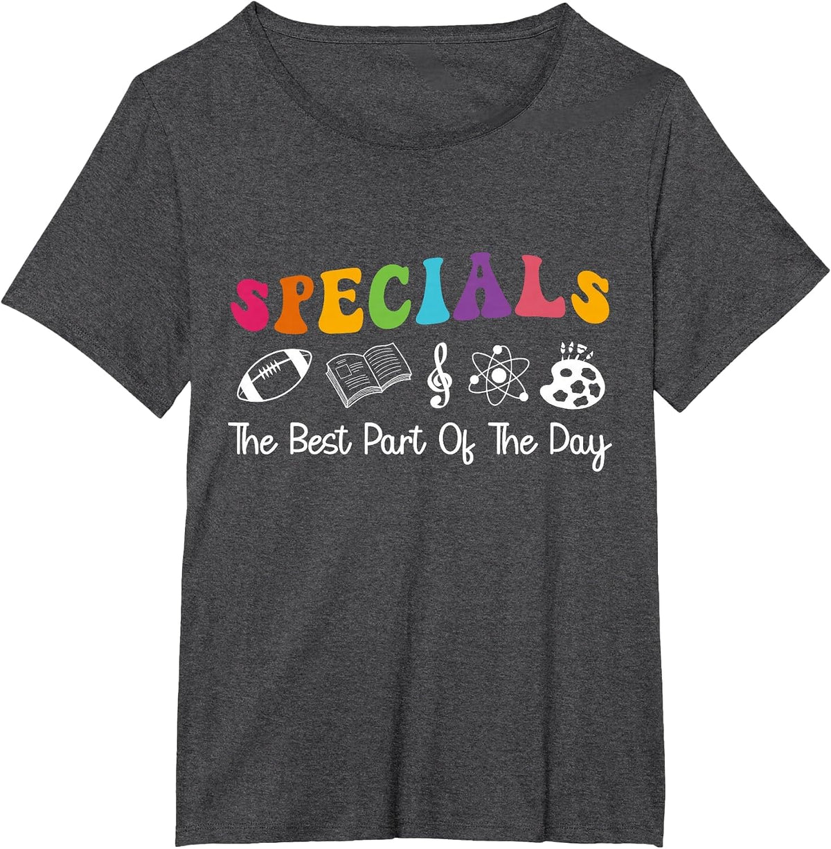Teacher Specials The Best Part of The Day - Specials Squad T-Shirt - Dark Heather Grey