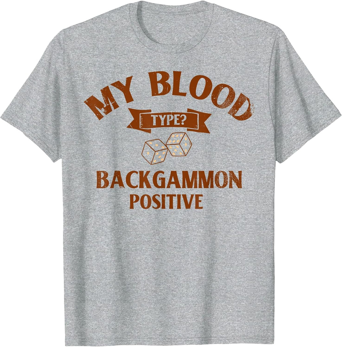 Elevate Your Game with Unique Backgammon Design T-Shirt - Heather Grey