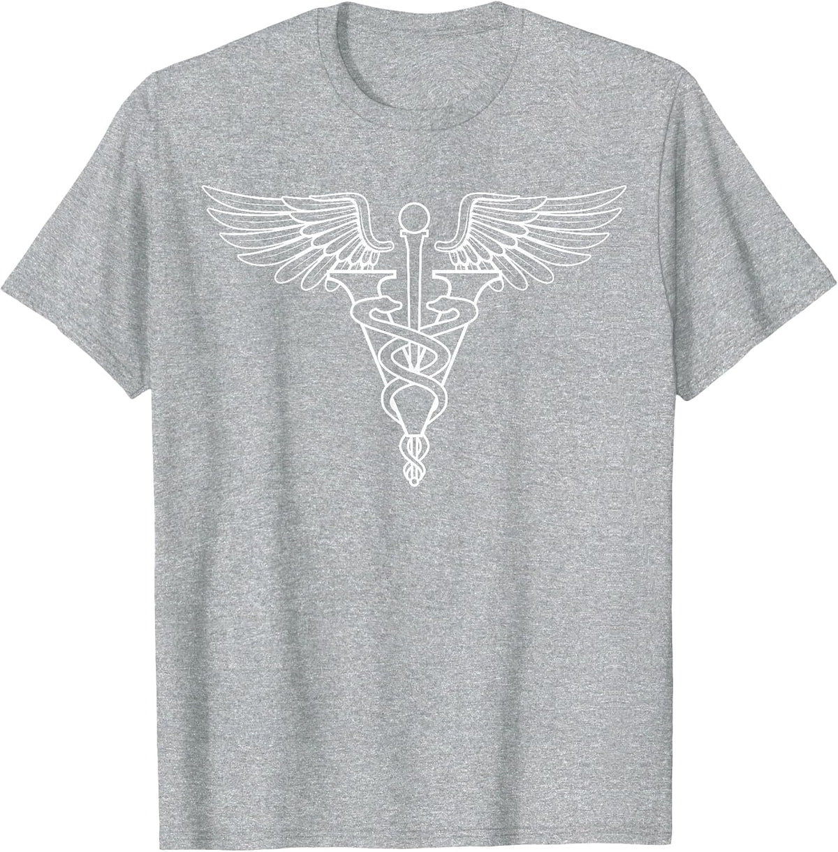 Veterinarian Tech Symbol Veterinary Assistant T-Shirt - Heather Grey
