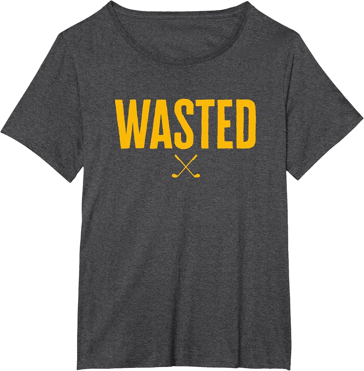 Waste Management Wasted Golf T-Shirt - Dark Heather Grey