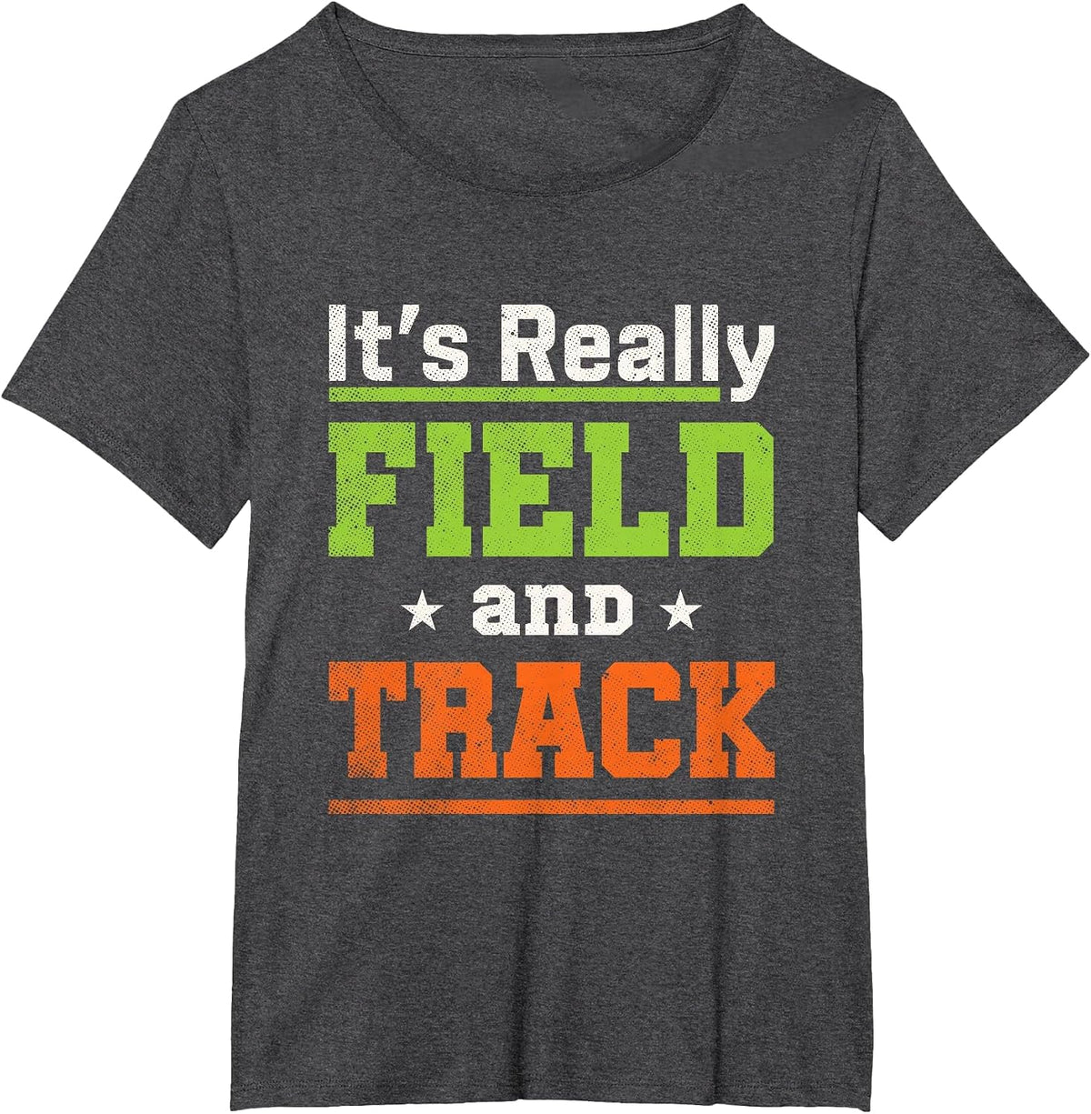 It's Really Field and Track Cool Sport Athlete Track & Field T-Shirt - Dark Heather Grey
