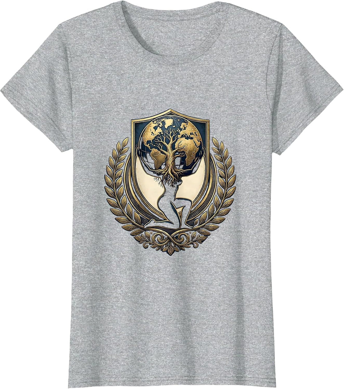 Eldest Daughter Holding The Family Together T-Shirt - Heather Grey