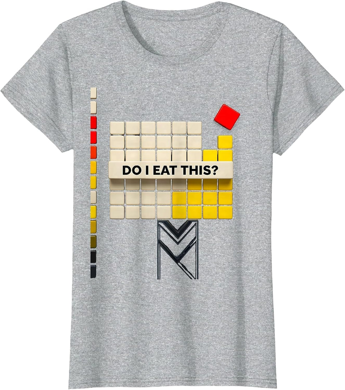 Do I Eat This Funny Periodic Table Science Teacher Humor T-Shirt - Heather Grey