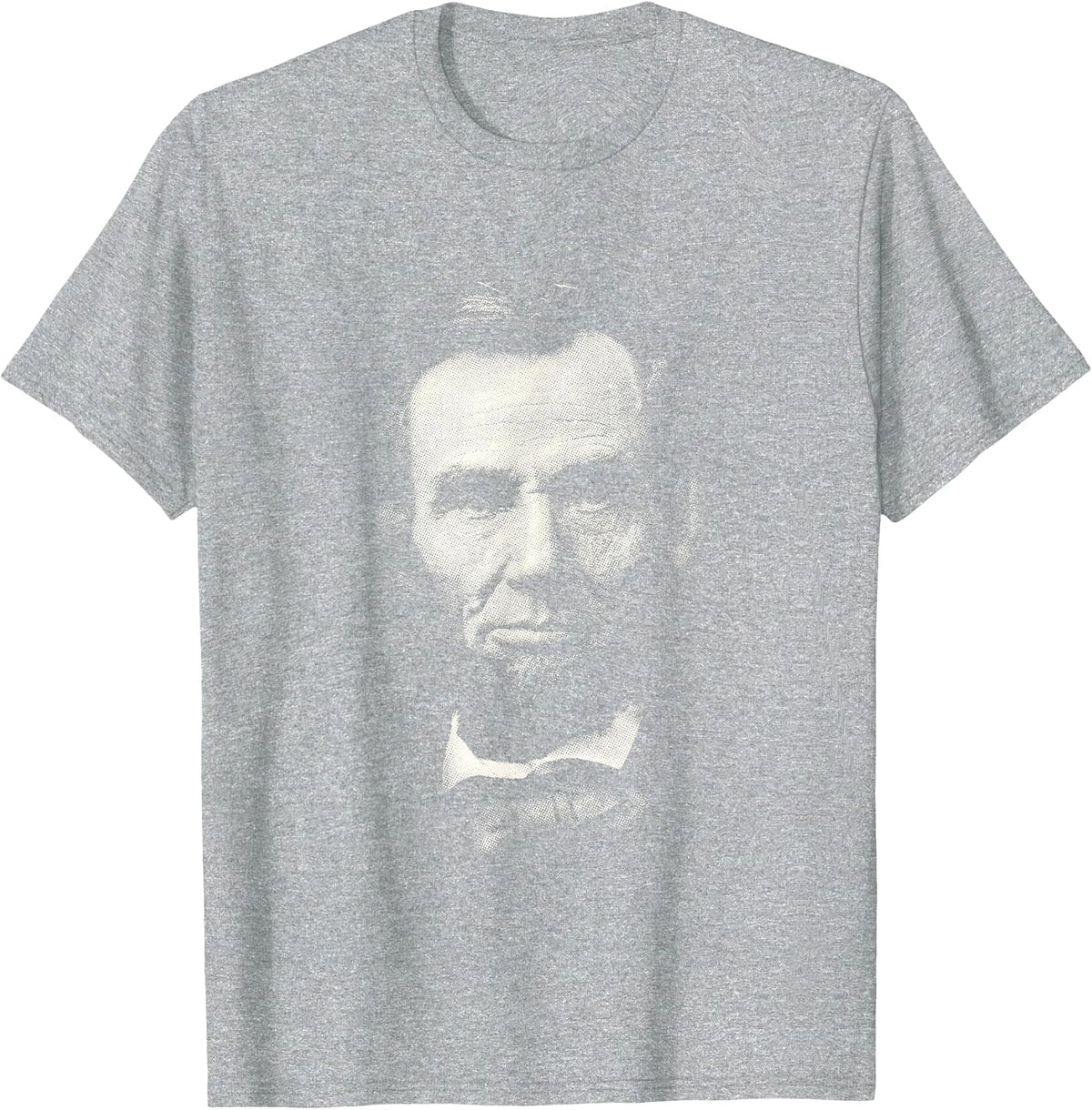 Abraham Lincoln History Teacher T-Shirt - Heather Grey