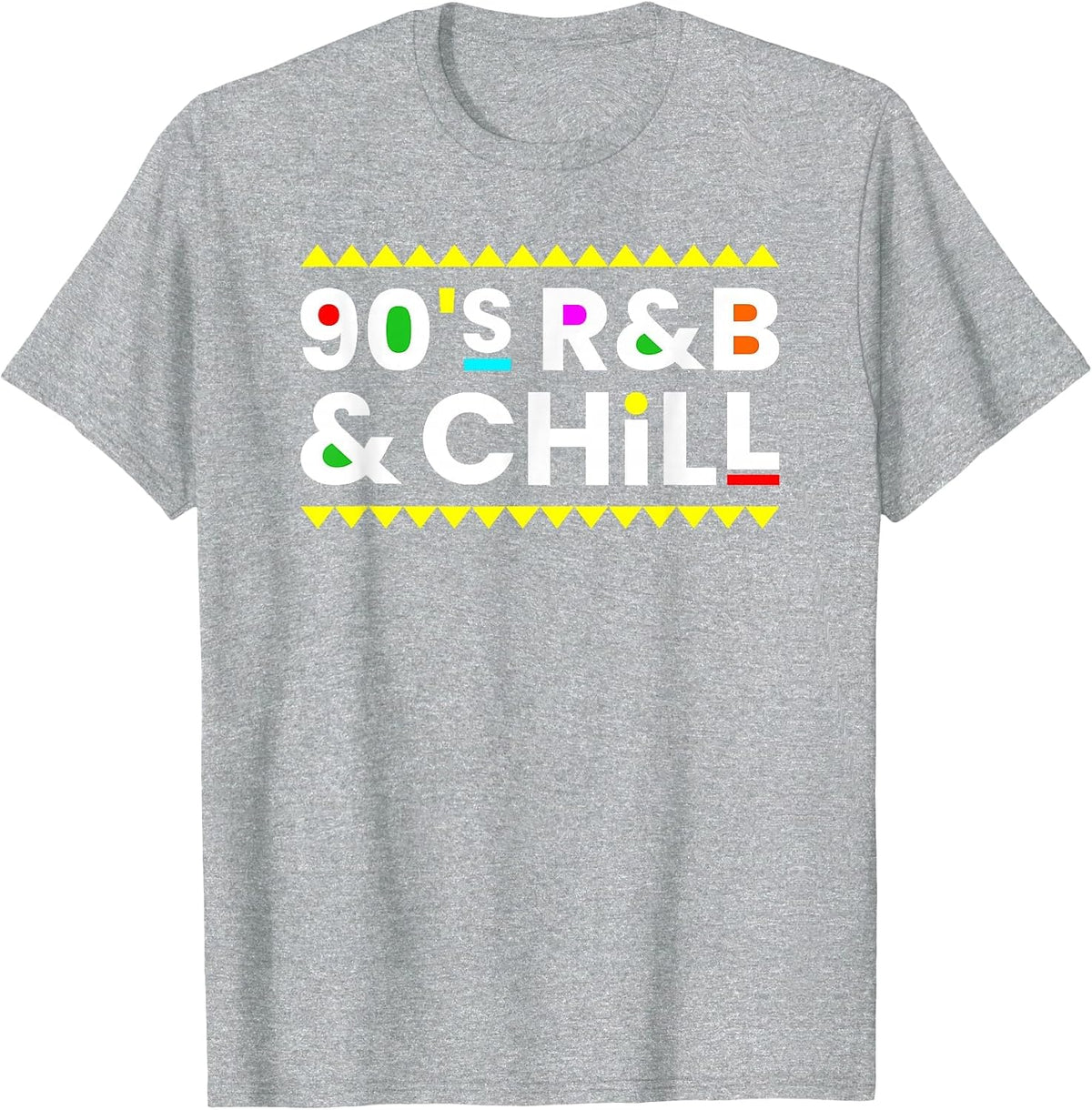 90's R&B & Chill Hip Hop Soul Music T-Shirt - Heather Grey