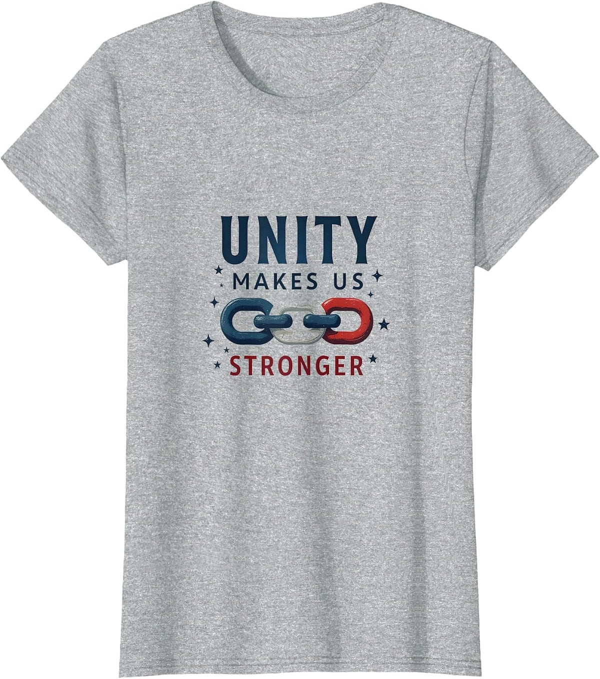 Unity Makes Us Stronger Inauguration Day 2025 T-Shirt - Heather Grey