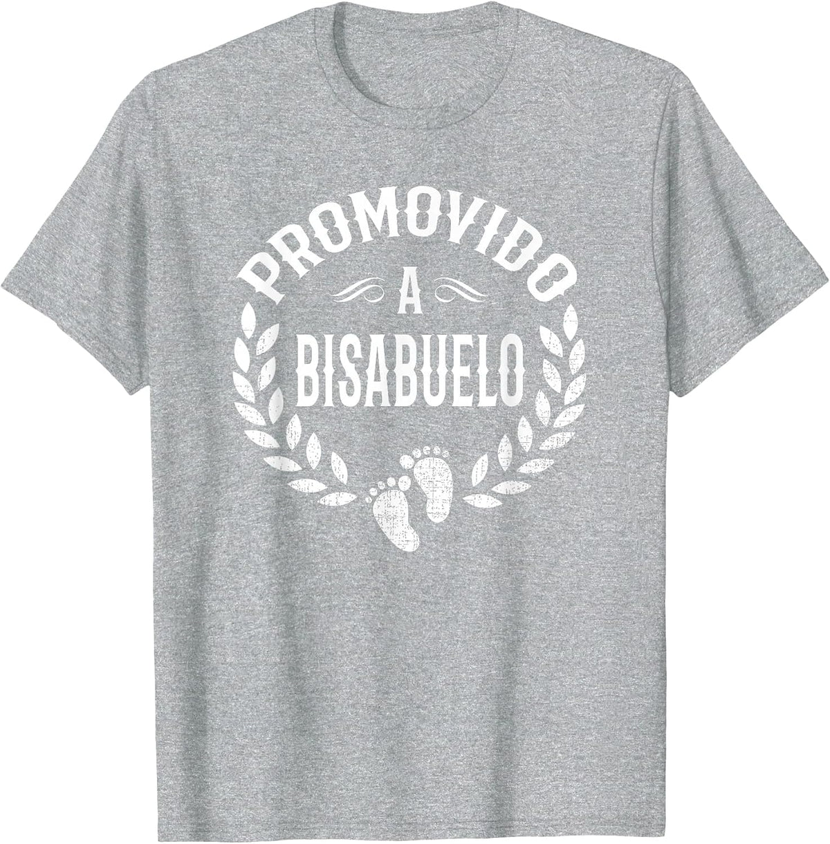 Promovido A Bisabuelo Spanish Great Grandpa Announcement T-Shirt - Heather Grey