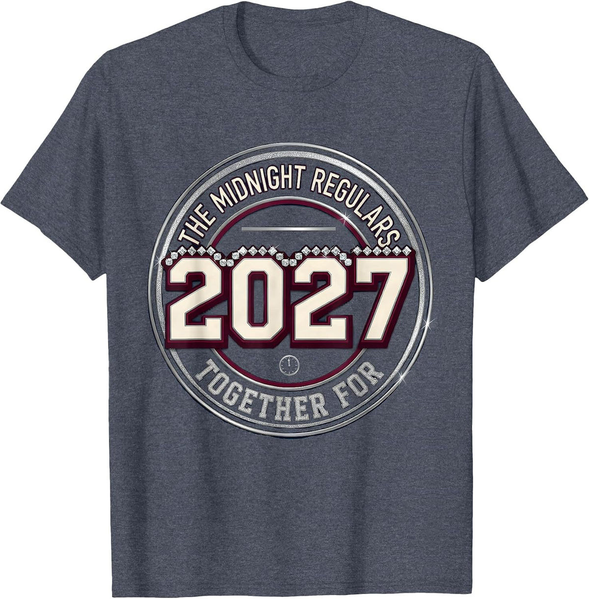 The Midnight Regulars, Together For 2027 Family Matching T-Shirt - Heather Blue