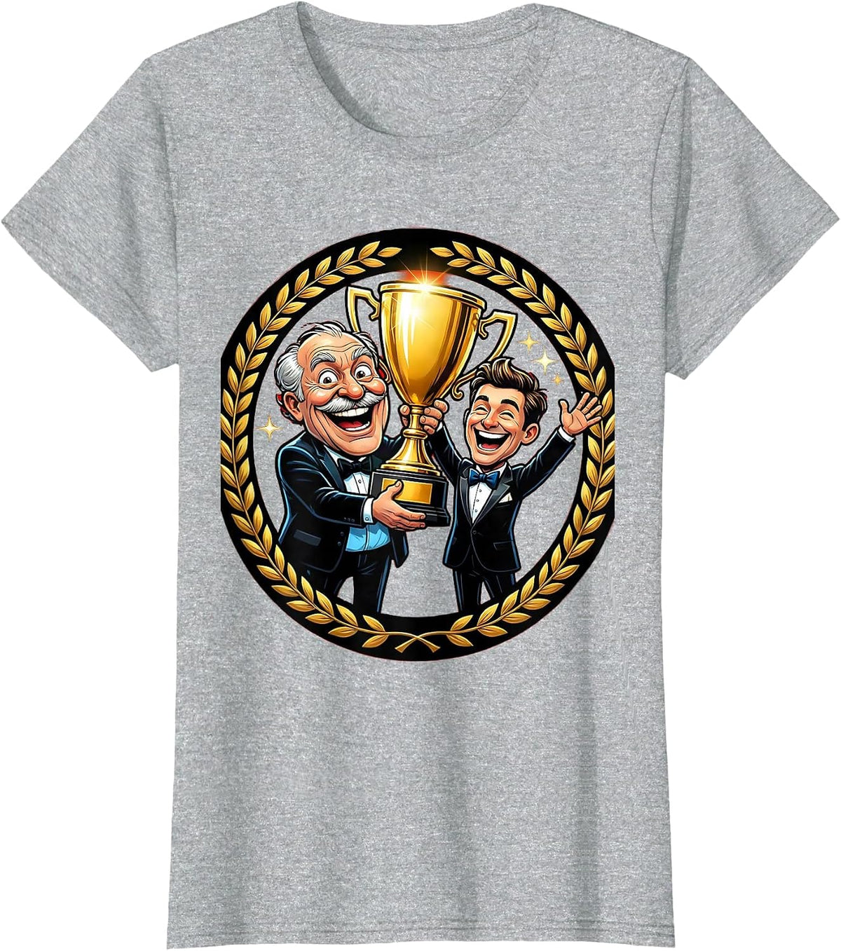 My Son In Law Is My Favorite Child Funny Gift T-Shirt - Heather Grey