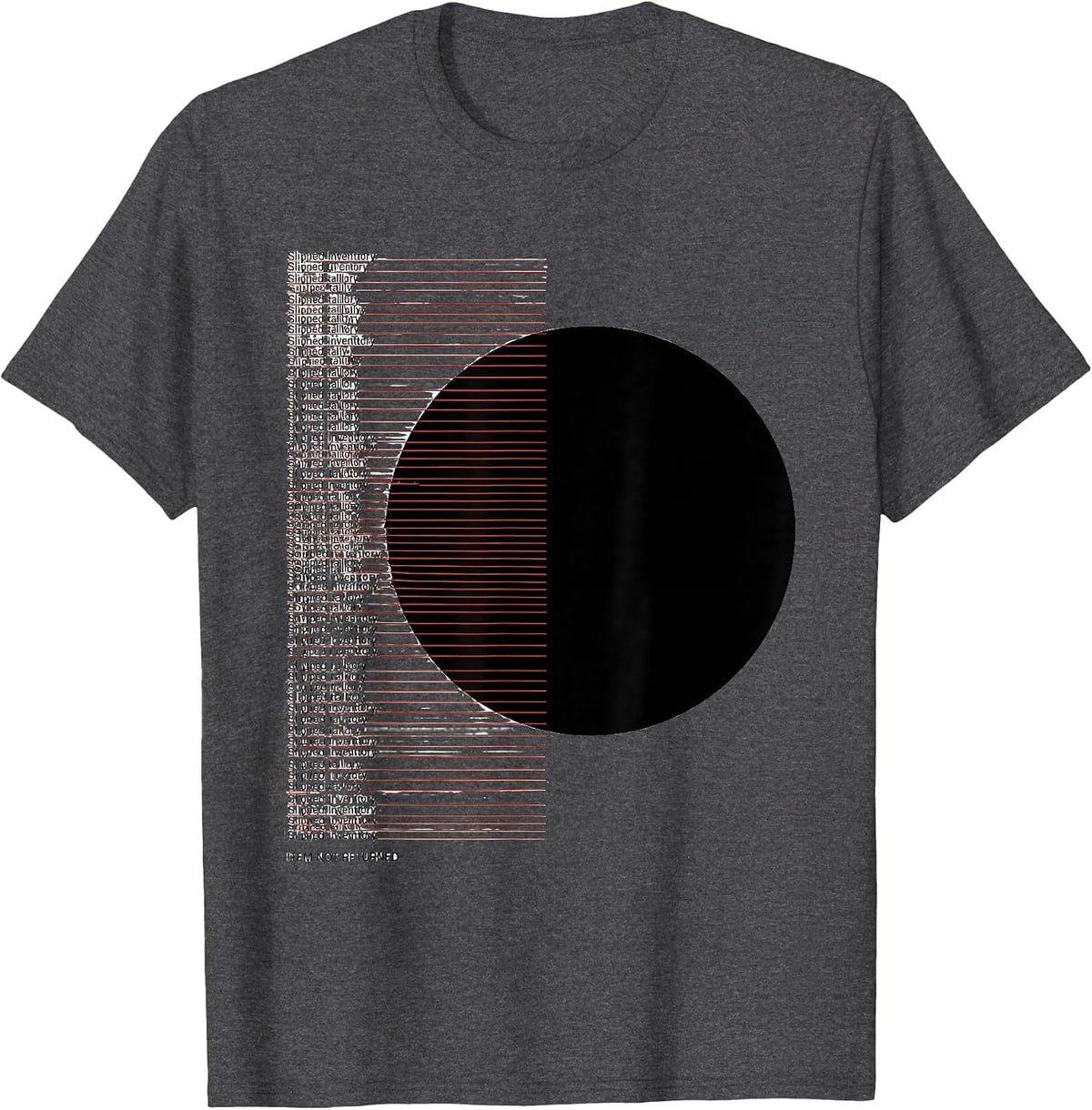 Men's Item Not Returned Swiss International Astrophysics T-Shirt - Dark Heather Grey
