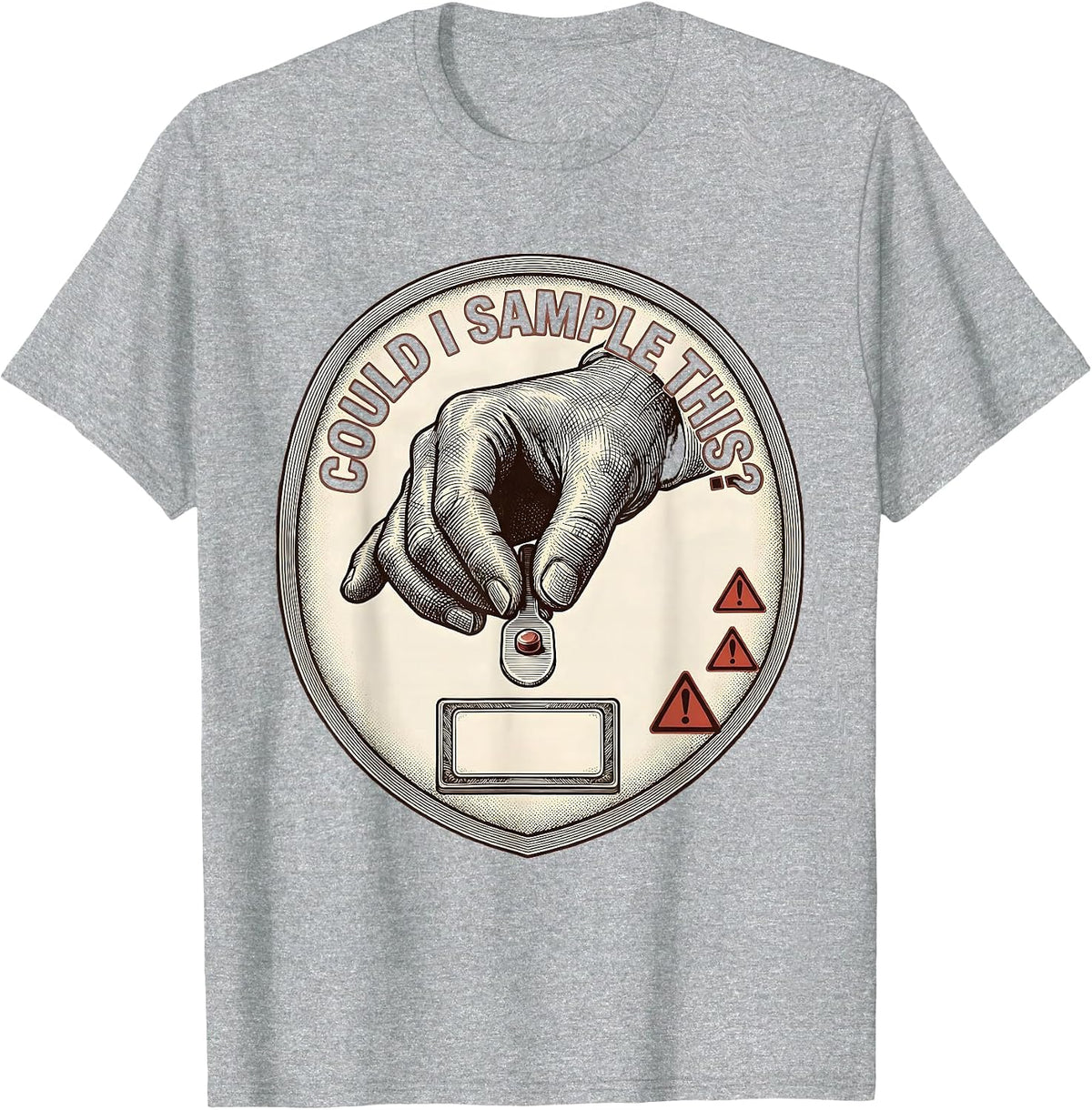 Men's Could I Sample This Funny Periodic Table Chemistry Teacher T-Shirt - Heather Grey